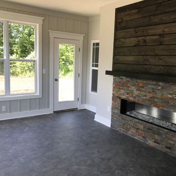 Enclosed Porch with Fireplace II