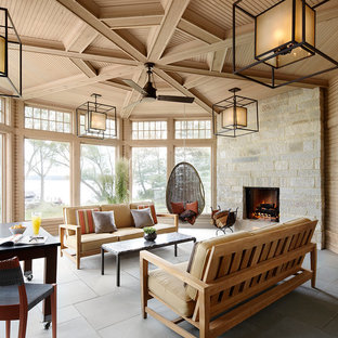 Fireplaces using Buechel Stone