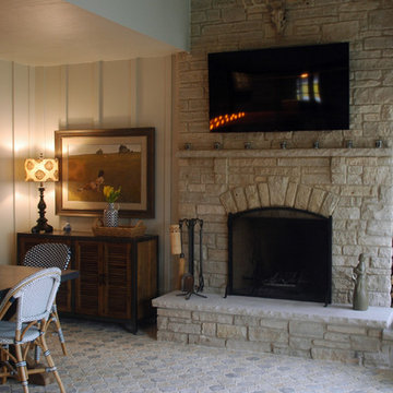Four Seasons Room Fireplace