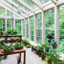 Traditional Sunroom by Jonathan Miller Architects