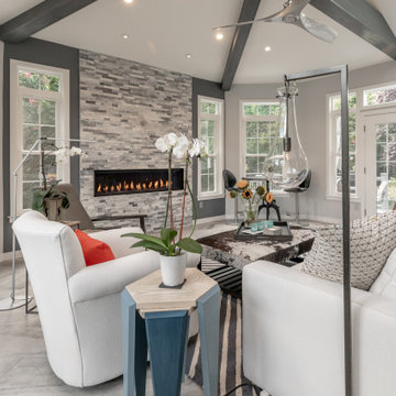 Gorgeous Sunroom Design Goes Beyond Words in Northern VA  Chantilly