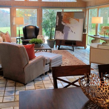 Indian Hill Upscale Sunroom - Junior League Tour of Homes 2014