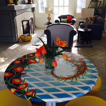 KCSA Showhouse 2015 / Painted tabletop