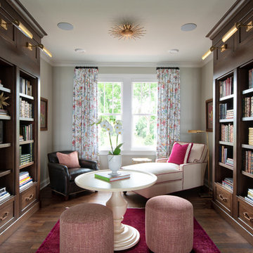 Library | East Coast Shingle Style Home