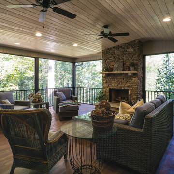 Marietta Deck and Screened Porch Remodel for Entertaining
