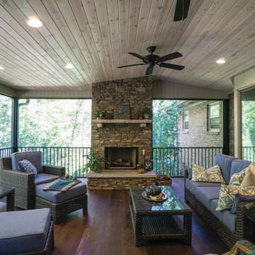Marietta Deck and Screened Porch Remodel for Entertaining