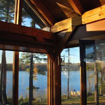 Ottawa River Timber Frame Home