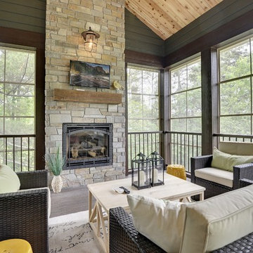 Outdoor Living Room – 2015 Artisan Home Tour – Black Oaks