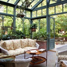 Traditional Sunroom by B. Jane Gardens