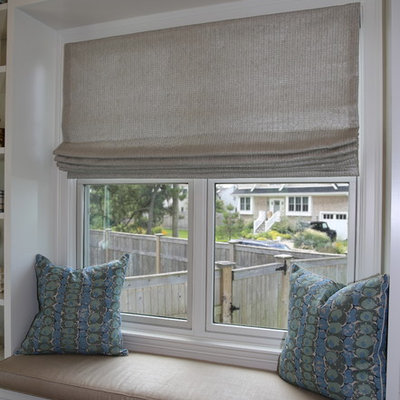 Mid-sized beach style light wood floor and beige floor sunroom photo in New York with no fireplace and a standard ceiling