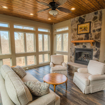 Screened in porch Makeover