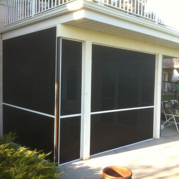 Screened walls and openings