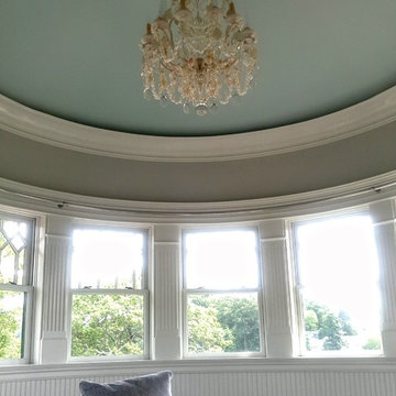Shell Chandelier at Pine Orchard Private Residence