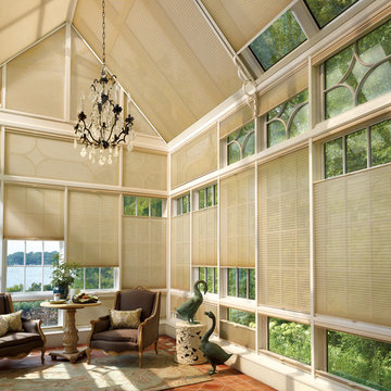 Side Channels for Sunroom and shades at an Angle