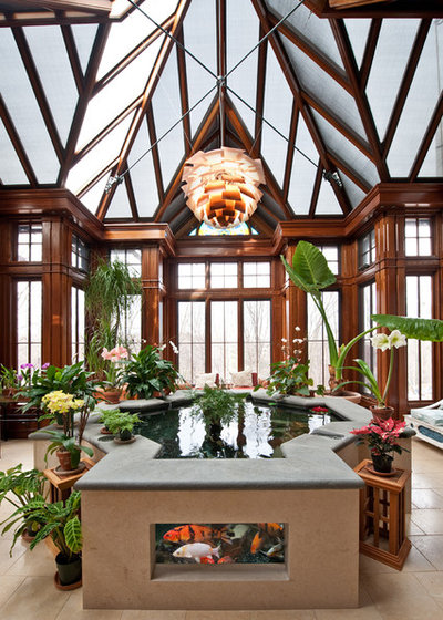 Traditional Sunroom by Chase Building Group