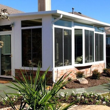 Studio Roof Sunroom with Windows - Plano, TX
