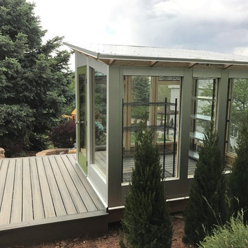 Studio Sprout with Custom Composite Deck and Planting
