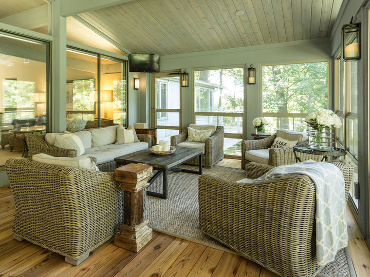 Transitional Sunroom