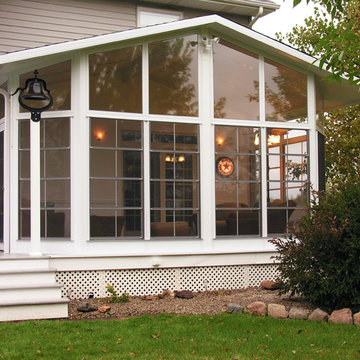 Sunroom added on existing Porch