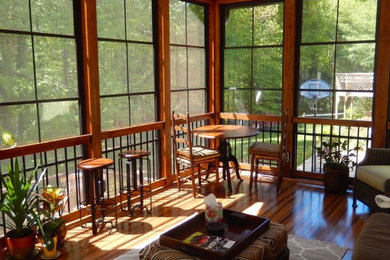 Sunroom - transitional sunroom idea in Other