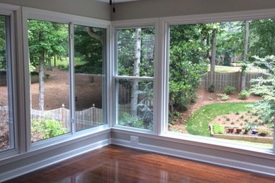 Sunroom and Windows Before & After