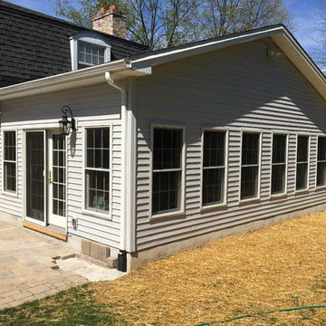 Sunroom converted to Living Space