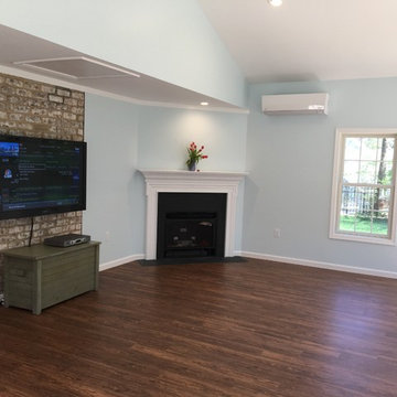 Sunroom converted to Living Space
