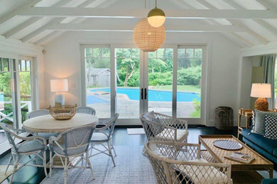 Inspiration for a timeless sunroom remodel in Boston