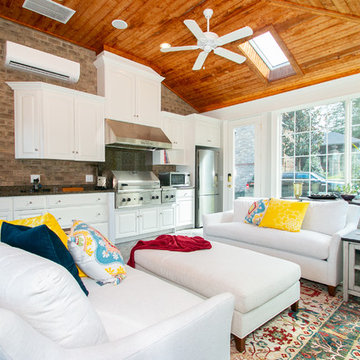 Sunroom with Kitchenette