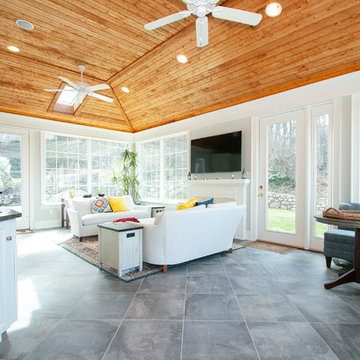 Sunroom with Kitchenette