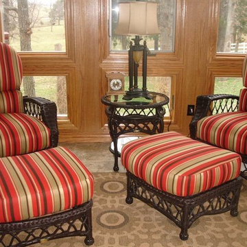 Sunroom with the best of Lane Venture outdoor furntiure