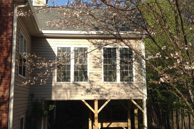 Inspiration for a craftsman sunroom remodel in Atlanta