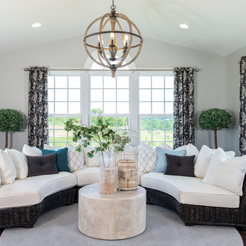 The Winslow Model Home at Huntleigh at Creighton Farms