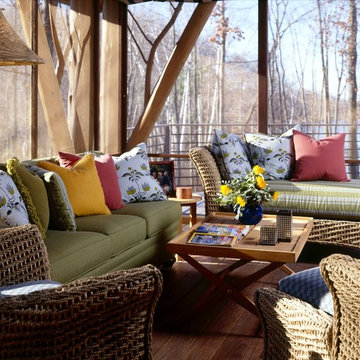 Timber Frame Porch - Outdoor Living