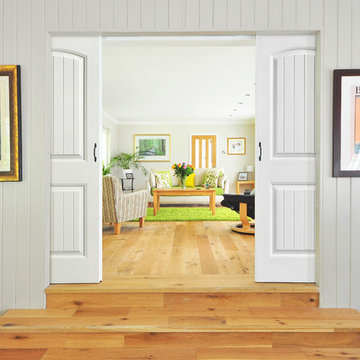 Traditional Style Interior Pocket Doors