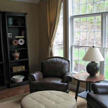 Transitional sitting room