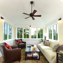 Craftsman Sunroom by Moore Architects, PC