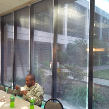 USACE Humphrey's Engineering Ctr., Kingman Building- Cafeteria window insulation