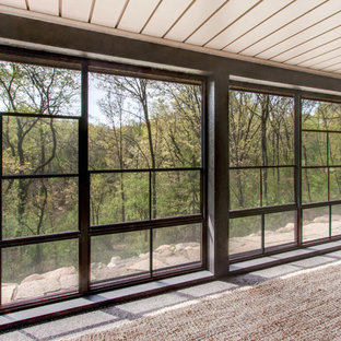 Vinyl Window's Half Open