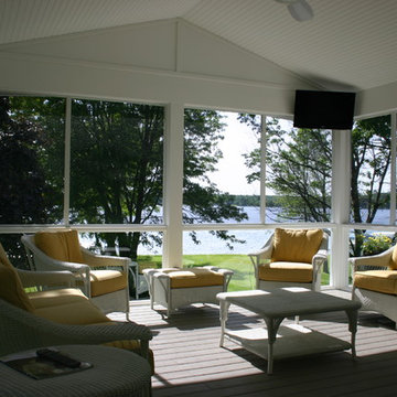 Whitefish Lake Outdoor Living Area