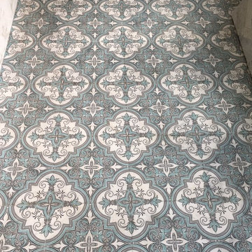 zen with our turquoise ella pattern - wyckoff showroom