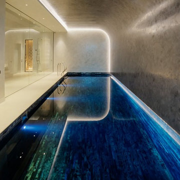 Award winning luxury basement pool