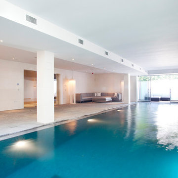 Basement Indoor Swimming Pool with Wellness Suite Wimbledon