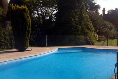 This is an example of a swimming pool in Kent.