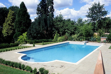 Classic swimming pool in Kent.