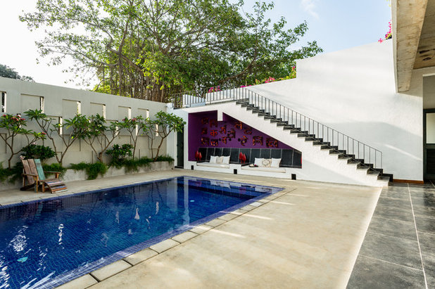 Eclectic Swimming Pool by Shabnam Gupta