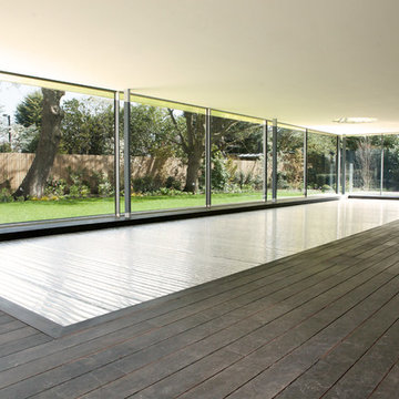 Hampstead - Modern Pool in Glass Outbuilding