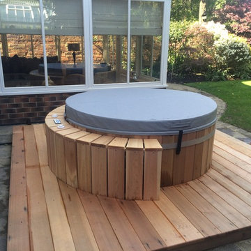 Hot tub Northeast installation