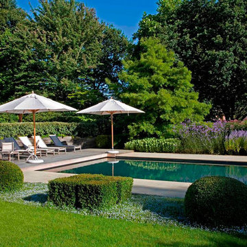 Outdoor Swimming Pool Nestled in the Surrey Hills