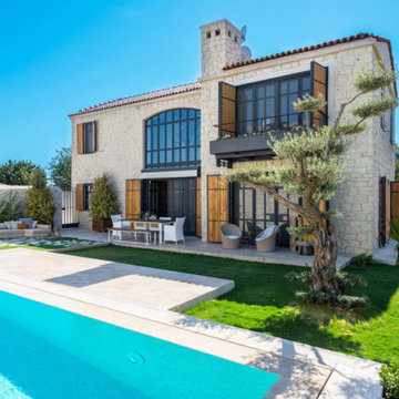 Detached House with Mediterranean Style